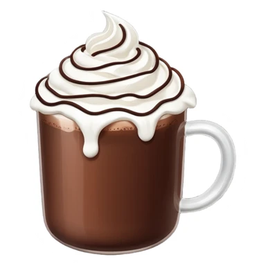 hot chocolate sticker
