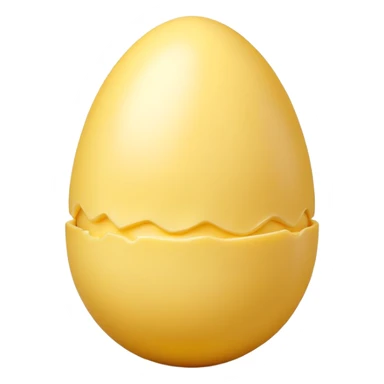 easter egg made out of butter sticker