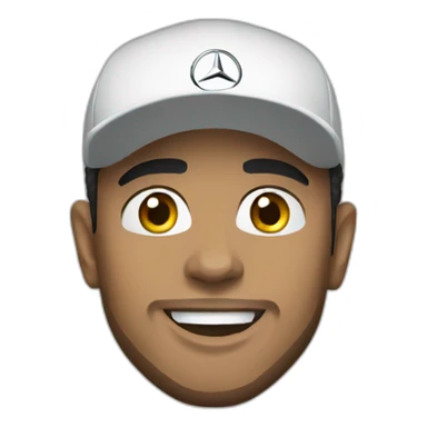 lewis hamilton mercedes  sticker
