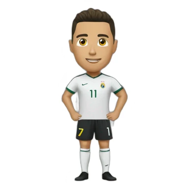 Ronaldo free kick sticker