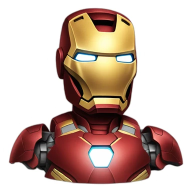 Iron man suit sticker