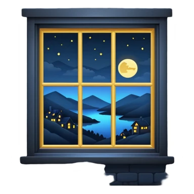 night window sticker