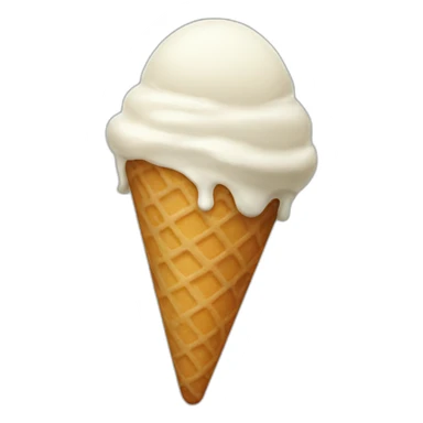 broken ice cream sticker