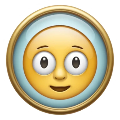 Monacle glasse sticker