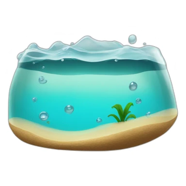 Água de côco sticker