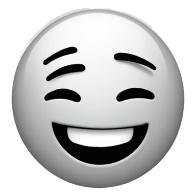 Joking face with a peace sign sticker