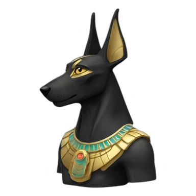 Anubis in russia sticker