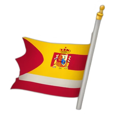 Bandera republicana española rojo amarillo lila sticker