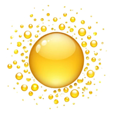 Generate a high-quality 3D cartoon-style emoji of yellow sparkles, shimmering and glittering particles, scattered randomly, smooth gradient colors, no human faces, no objects, no star shapes, simple white background, high-resolution.
 sticker