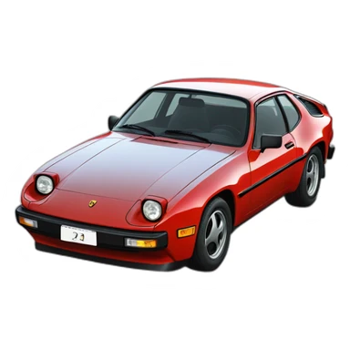 Porsche 924 sticker