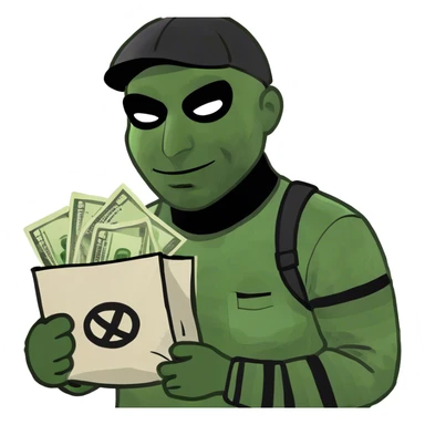 Make a robber sticker