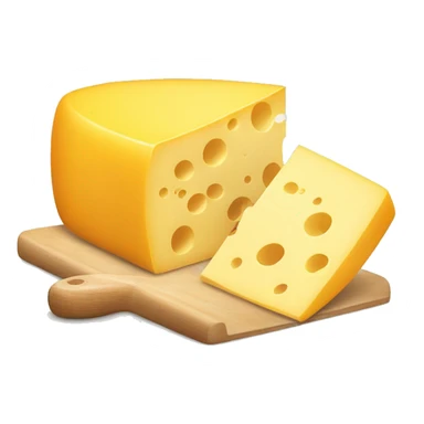 slices of cheese next to a cheese slicer sticker