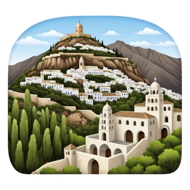 El Albaicín y el Sacromonte of granada, spain  sticker