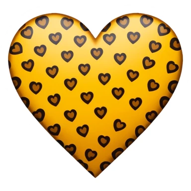 Corazón leopardo  sticker