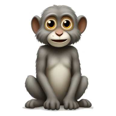 Riggy the rabbit monkey sticker