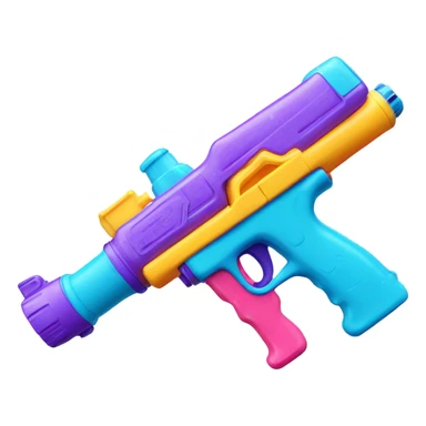 Water gun sticker