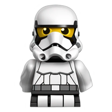 Stikcer of Lego Star Wars Trooper sticker