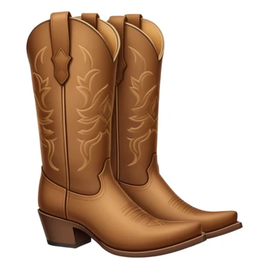 This person wearing expensive cowboy boots. sticker