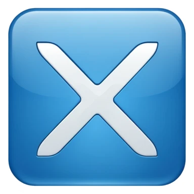 check mark button square sticker