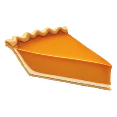 pumpkin pie slice sticker