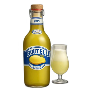 Bouteille-pastis sticker