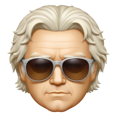 Cinematic Realistic Beethoven Pop Culture Emoji, featuring an evocative portrayal of the legendary composer rendered with delicate textures and emotive lighting. sticker