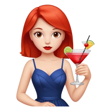 girl getting drunk sticker