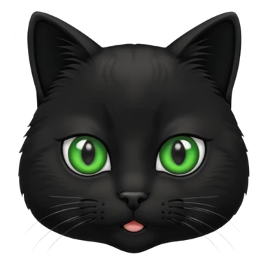 Cat with lashes confused sticker