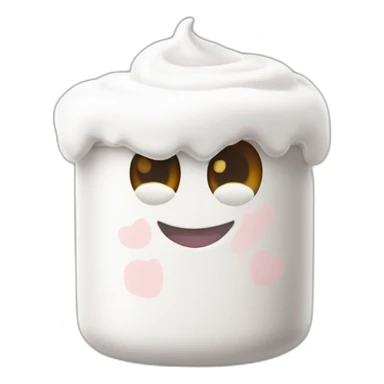 marshmallow fluff sticker