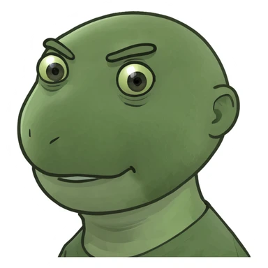 Giving someone the side eye sticker