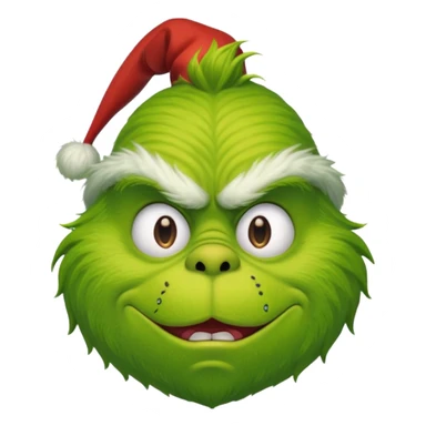 grinch sticker