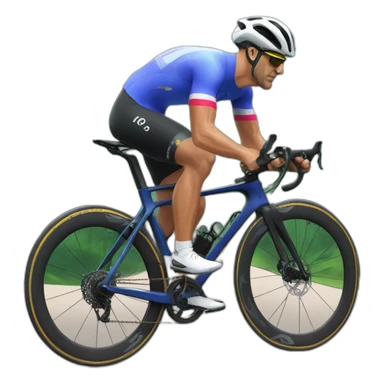 Jerome Powell riding sworks sticker