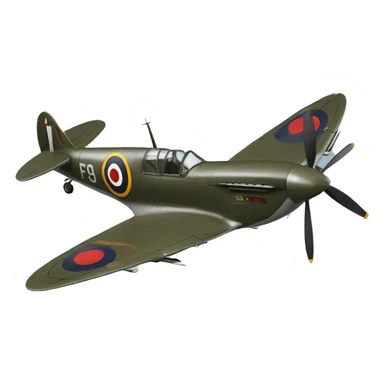 Full Navy Spitfire sticker