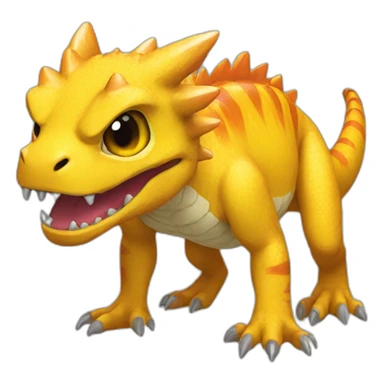 Agumon sticker