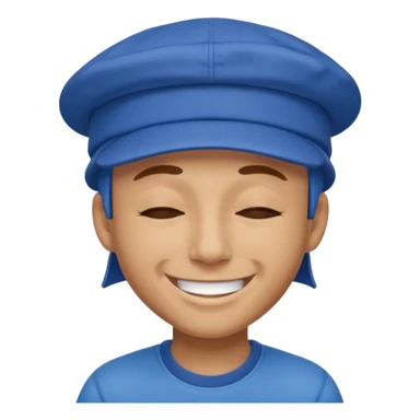 👌😁🧢 Combine these emojis and please, no body, just the head. sticker
