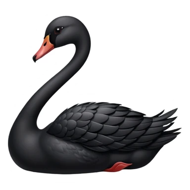 Cisne negro sticker