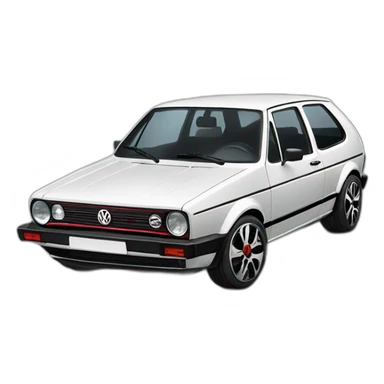 Volkswagen Golf GTI sticker