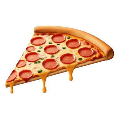 delicious pizza slice sticker