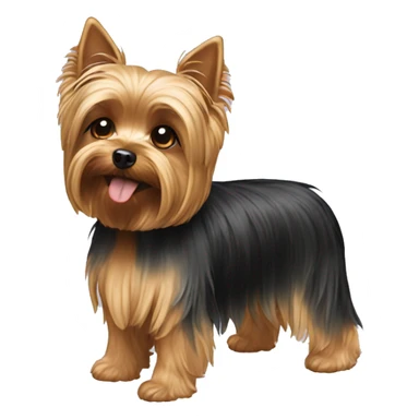 Yorkie dog sticker