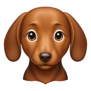Weiner dog sticker