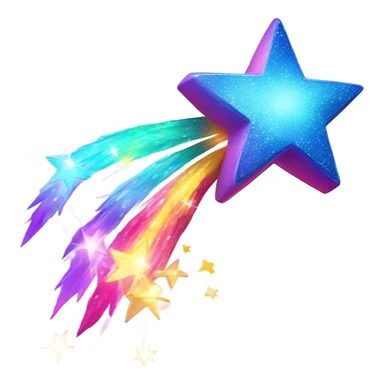 Shooting star - music  sticker