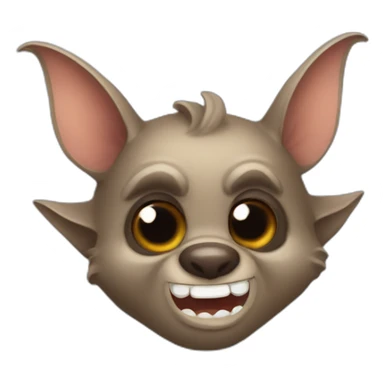 Funny pilar style bat sticker