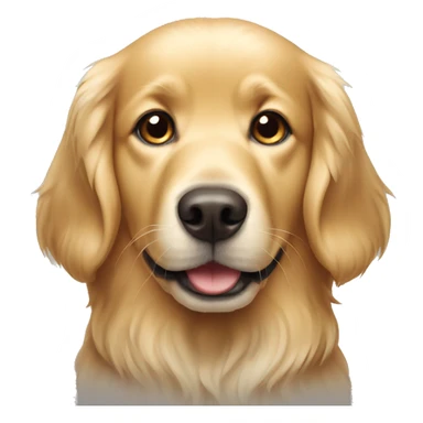 dog golden retriever sticker