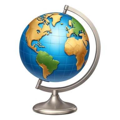 Vavinews logo with globe and world news theme sticker