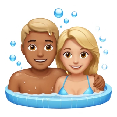Jacuzzi together sticker
