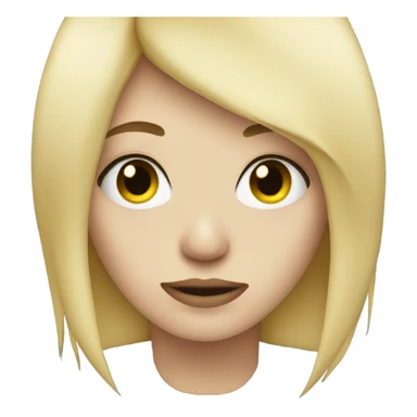 Blonde Emo Girl sticker