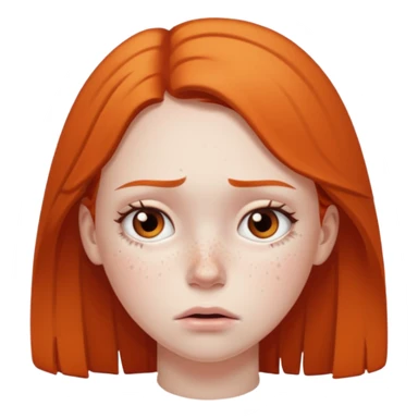 a girl is sad and mad sticker