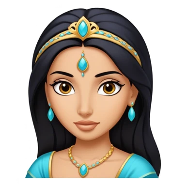 Princess jasmine sticker