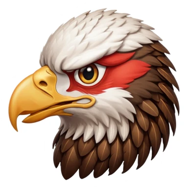 Eagle head emoji sticker