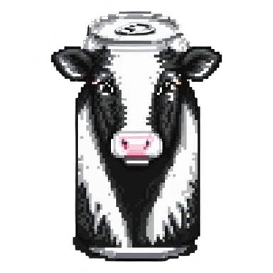 Spotted Cow beer can sticker